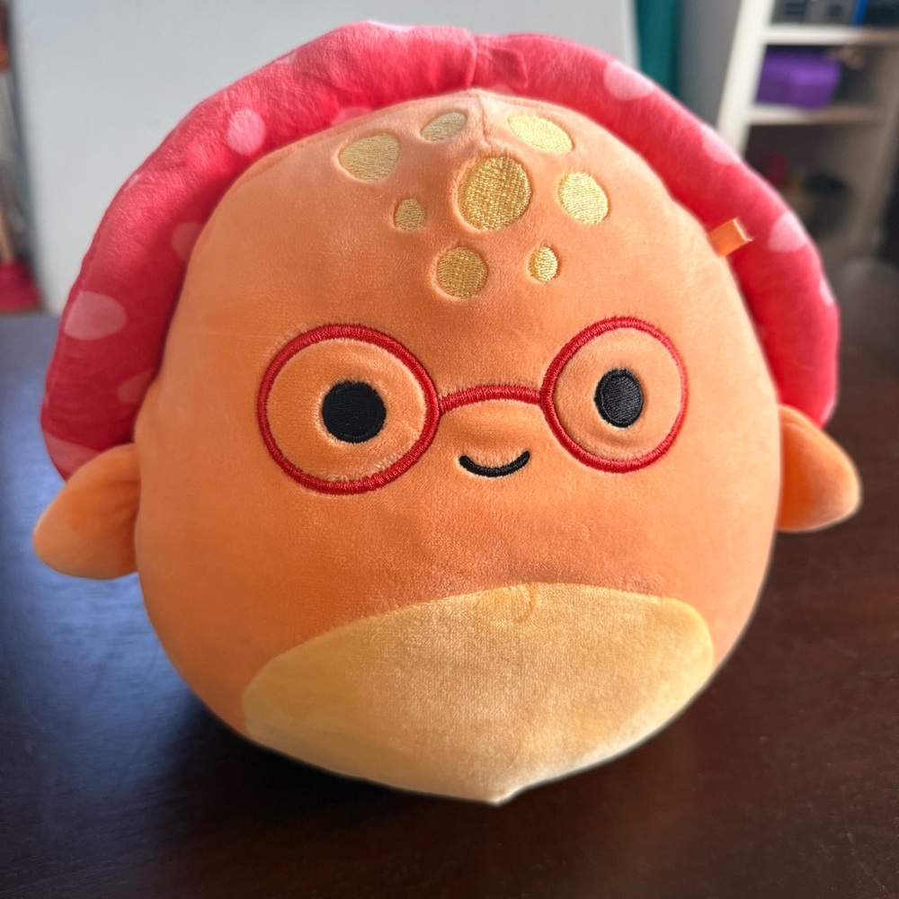Squishmallows Soft Stuffed Animals and Plush Toys, Cotton Red Orange